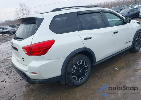 2019 Nissan Pathfinder Sl z USA, uszkodzony, nr VIN 5N1DR2MM3KC651989